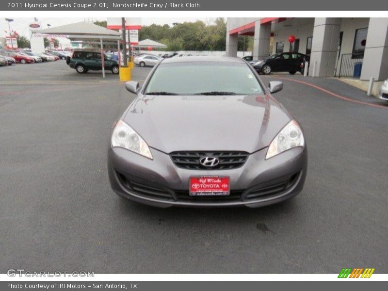 Nordschleife Gray / Black Cloth 2011 Hyundai Genesis Coupe 2.0T