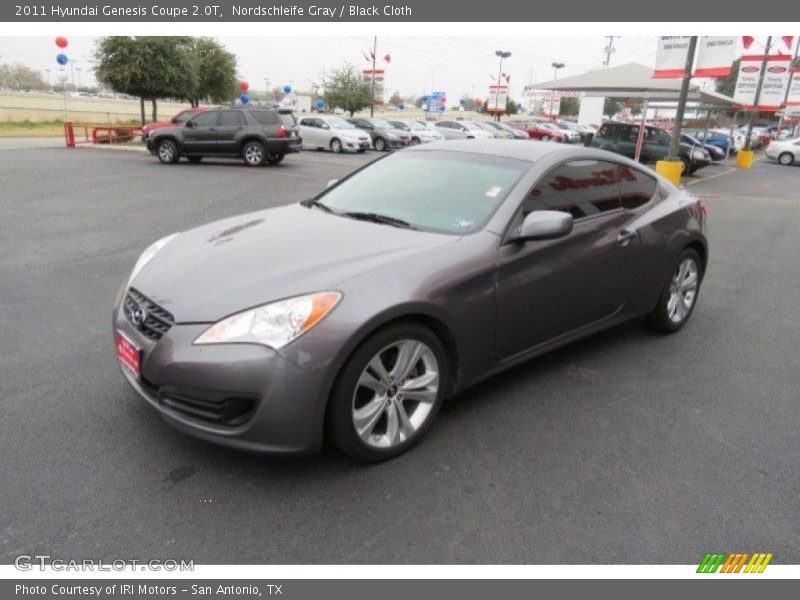 Nordschleife Gray / Black Cloth 2011 Hyundai Genesis Coupe 2.0T