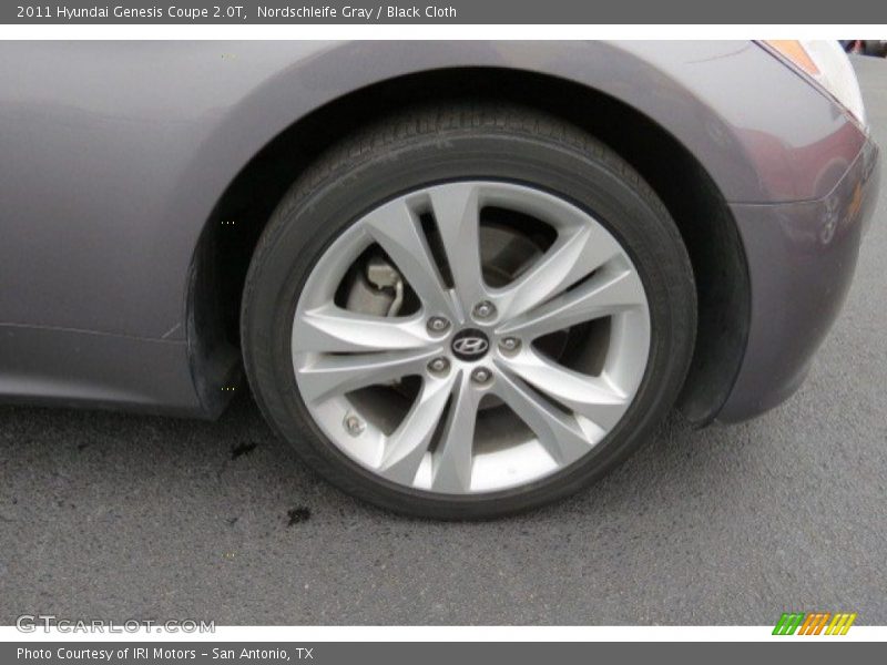 Nordschleife Gray / Black Cloth 2011 Hyundai Genesis Coupe 2.0T