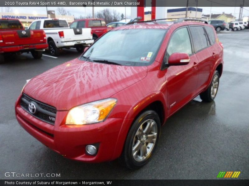 Front 3/4 View of 2010 RAV4 Sport V6 4WD