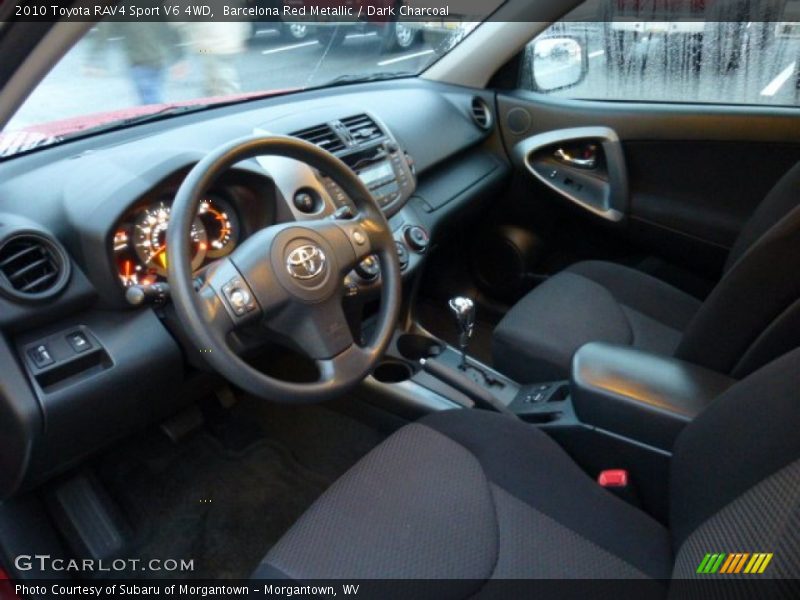 Dark Charcoal Interior - 2010 RAV4 Sport V6 4WD 