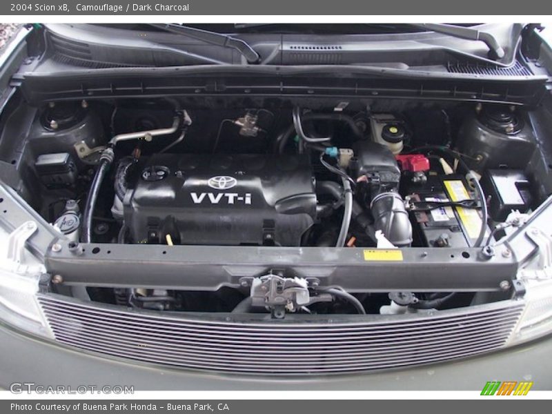  2004 xB  Engine - 1.5 Liter DOHC 16-Valve VVT-i 4 Cylinder
