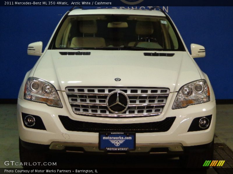 Arctic White / Cashmere 2011 Mercedes-Benz ML 350 4Matic