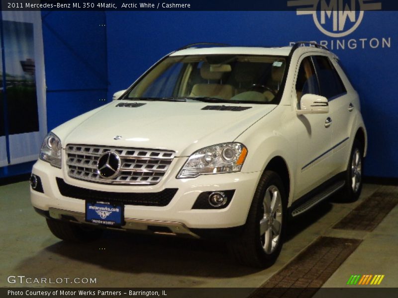 Arctic White / Cashmere 2011 Mercedes-Benz ML 350 4Matic