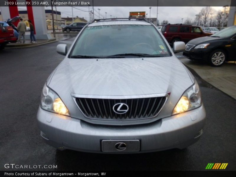 Tungsten Pearl / Black 2009 Lexus RX 350 AWD
