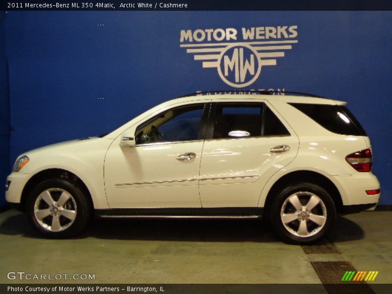 Arctic White / Cashmere 2011 Mercedes-Benz ML 350 4Matic