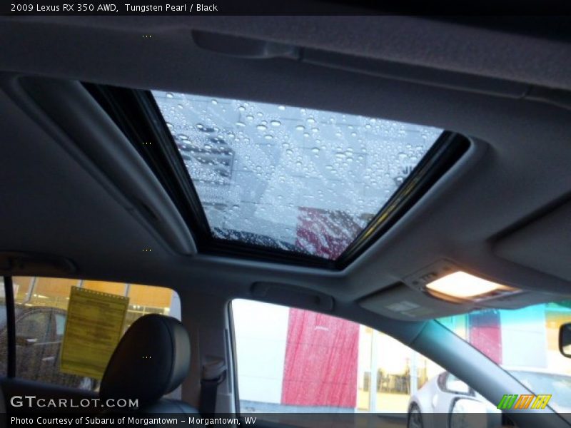 Tungsten Pearl / Black 2009 Lexus RX 350 AWD