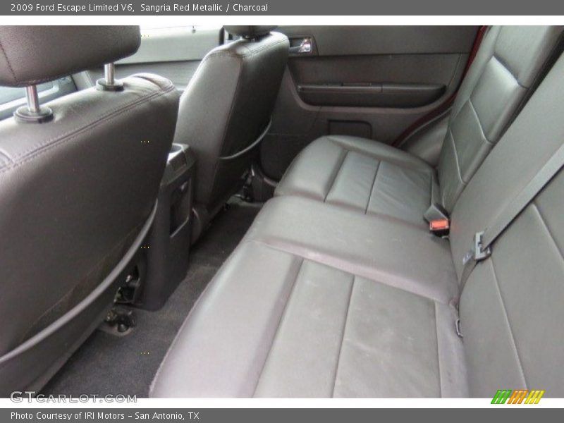 Sangria Red Metallic / Charcoal 2009 Ford Escape Limited V6