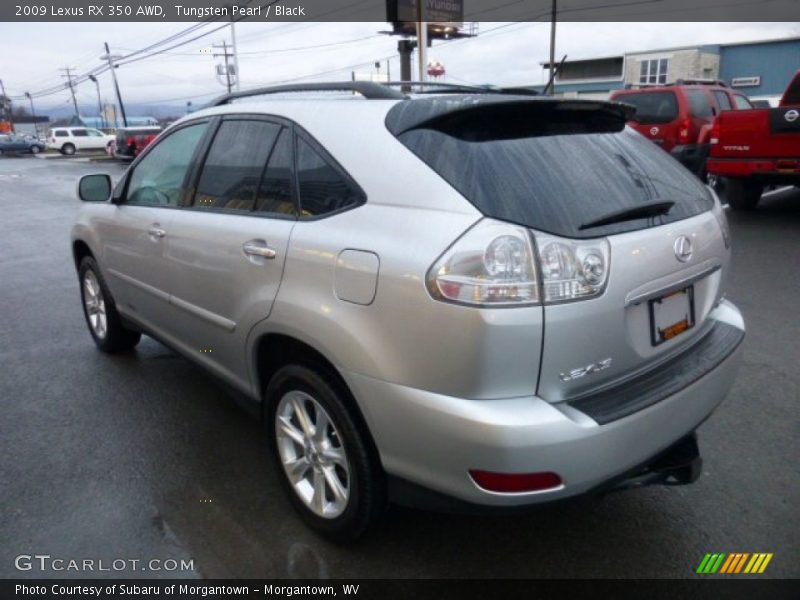Tungsten Pearl / Black 2009 Lexus RX 350 AWD