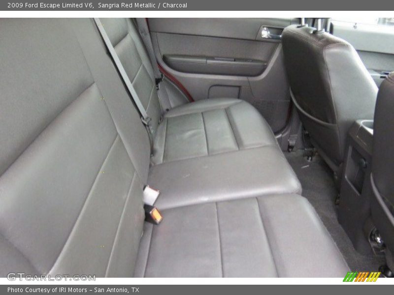 Sangria Red Metallic / Charcoal 2009 Ford Escape Limited V6