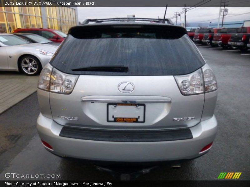 Tungsten Pearl / Black 2009 Lexus RX 350 AWD