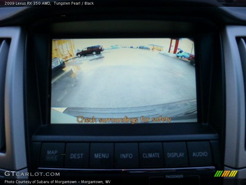 Tungsten Pearl / Black 2009 Lexus RX 350 AWD