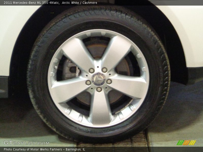 Arctic White / Cashmere 2011 Mercedes-Benz ML 350 4Matic