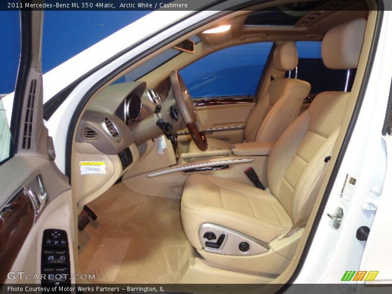 Arctic White / Cashmere 2011 Mercedes-Benz ML 350 4Matic