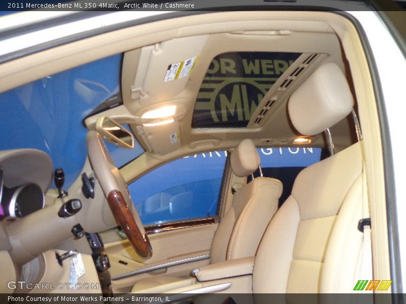 Arctic White / Cashmere 2011 Mercedes-Benz ML 350 4Matic