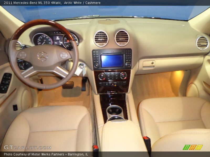 Arctic White / Cashmere 2011 Mercedes-Benz ML 350 4Matic