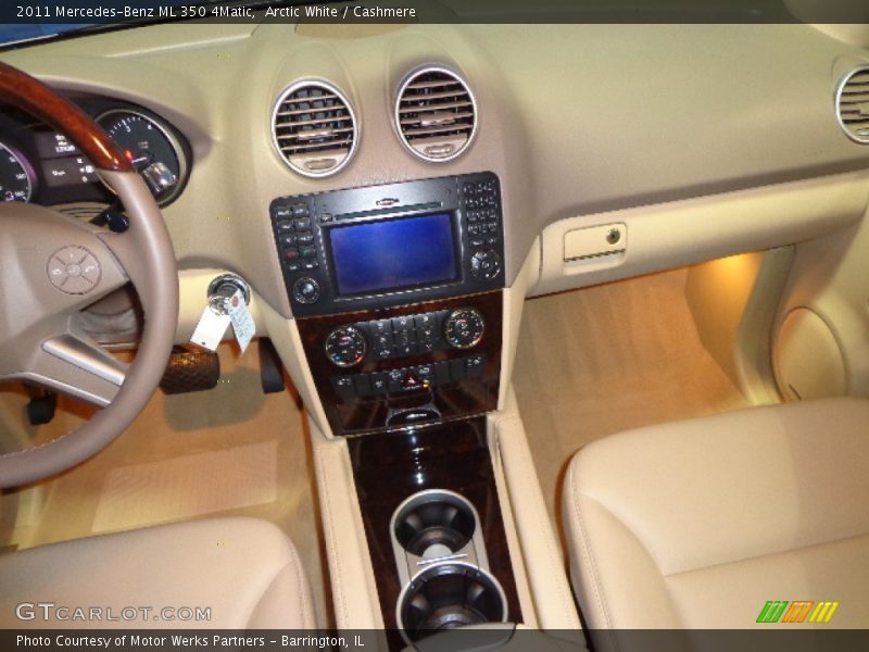 Arctic White / Cashmere 2011 Mercedes-Benz ML 350 4Matic