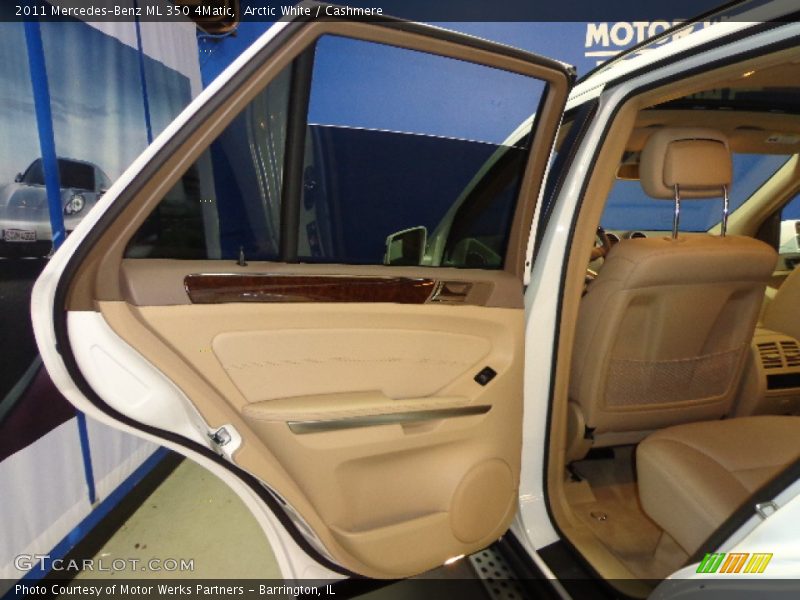 Arctic White / Cashmere 2011 Mercedes-Benz ML 350 4Matic