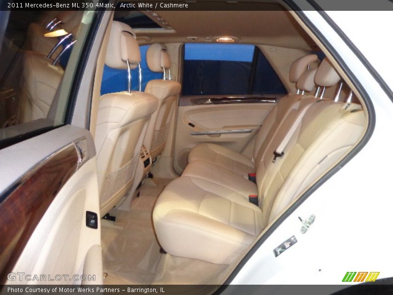 Arctic White / Cashmere 2011 Mercedes-Benz ML 350 4Matic