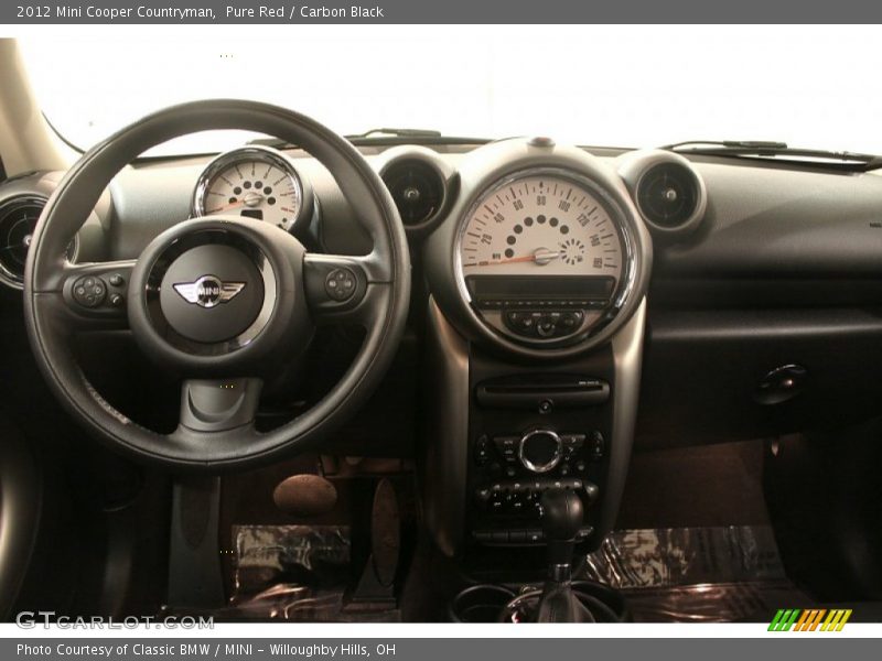 Pure Red / Carbon Black 2012 Mini Cooper Countryman