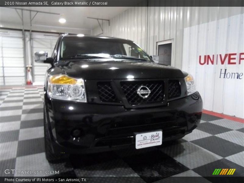Galaxy Black Metallic / Charcoal 2010 Nissan Armada SE