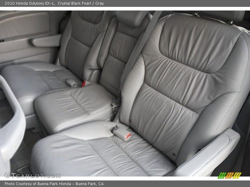 Crystal Black Pearl / Gray 2010 Honda Odyssey EX-L
