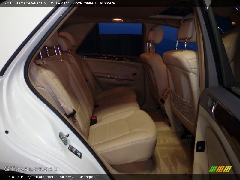 Arctic White / Cashmere 2011 Mercedes-Benz ML 350 4Matic