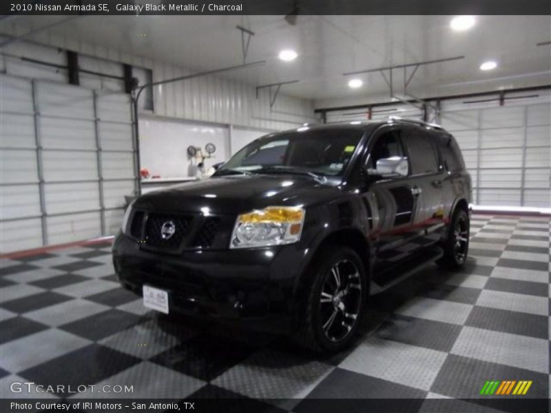 Galaxy Black Metallic / Charcoal 2010 Nissan Armada SE