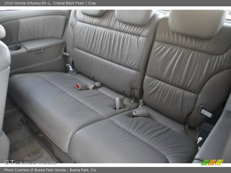 Crystal Black Pearl / Gray 2010 Honda Odyssey EX-L