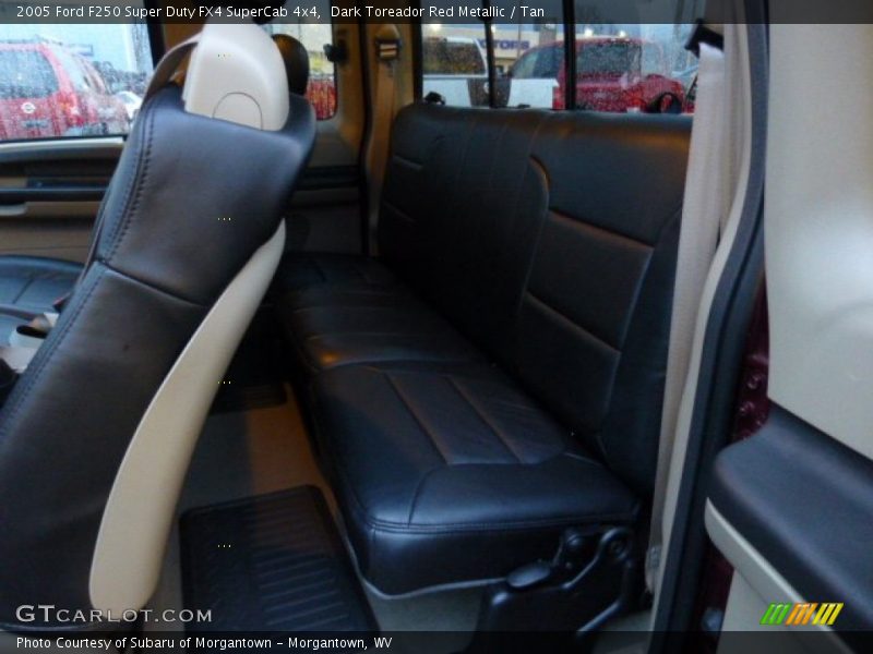 Dark Toreador Red Metallic / Tan 2005 Ford F250 Super Duty FX4 SuperCab 4x4