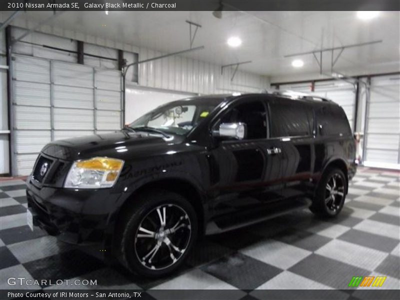 Galaxy Black Metallic / Charcoal 2010 Nissan Armada SE