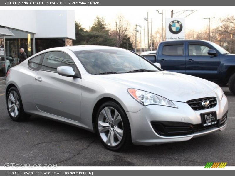 Silverstone / Black 2010 Hyundai Genesis Coupe 2.0T