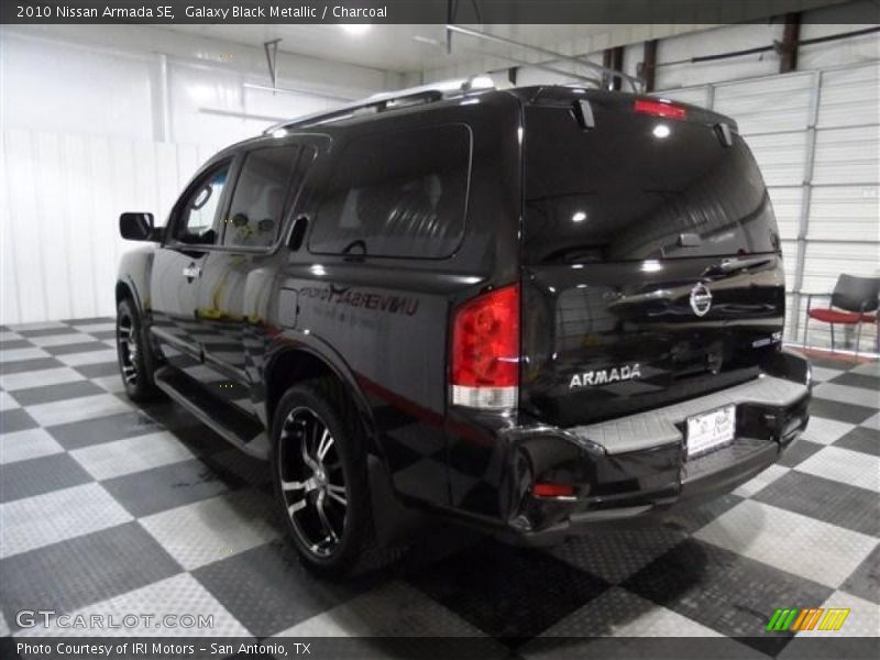 Galaxy Black Metallic / Charcoal 2010 Nissan Armada SE
