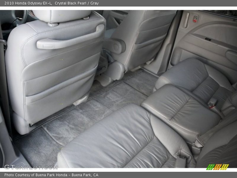 Crystal Black Pearl / Gray 2010 Honda Odyssey EX-L