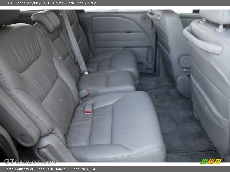 Crystal Black Pearl / Gray 2010 Honda Odyssey EX-L