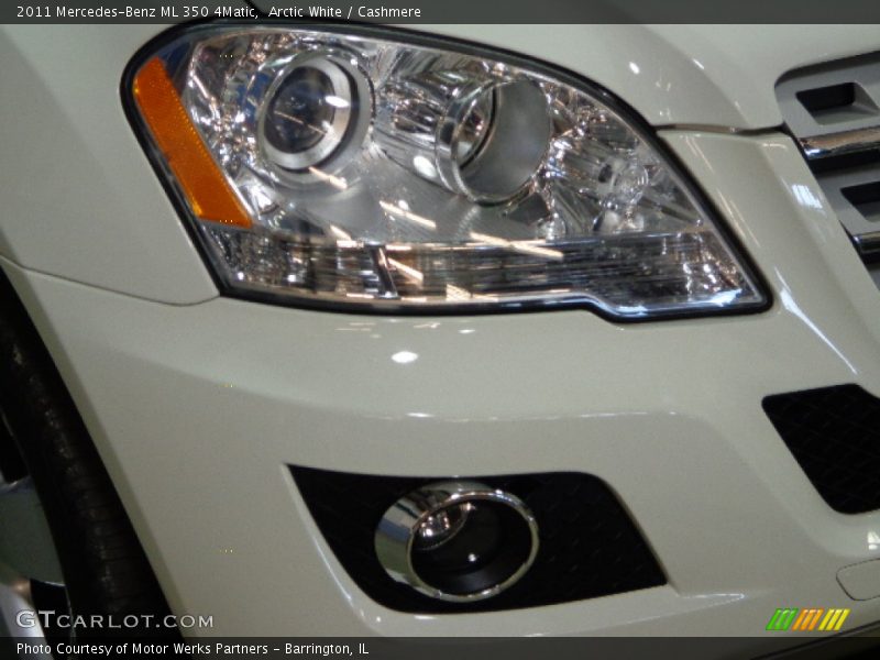 Arctic White / Cashmere 2011 Mercedes-Benz ML 350 4Matic
