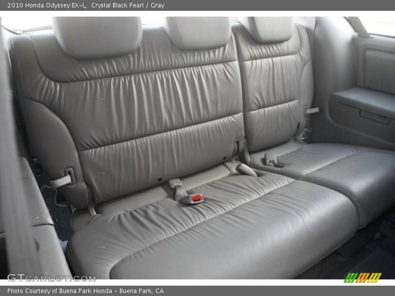 Crystal Black Pearl / Gray 2010 Honda Odyssey EX-L