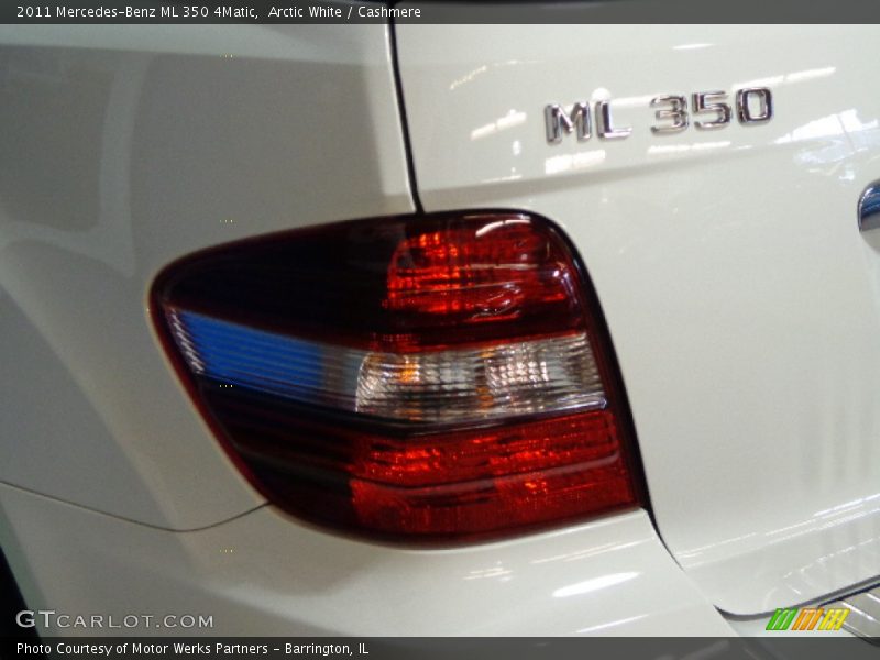 Arctic White / Cashmere 2011 Mercedes-Benz ML 350 4Matic
