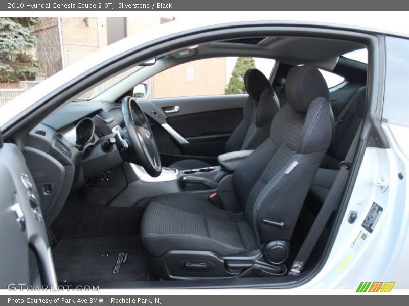 Silverstone / Black 2010 Hyundai Genesis Coupe 2.0T