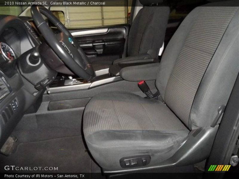 Galaxy Black Metallic / Charcoal 2010 Nissan Armada SE