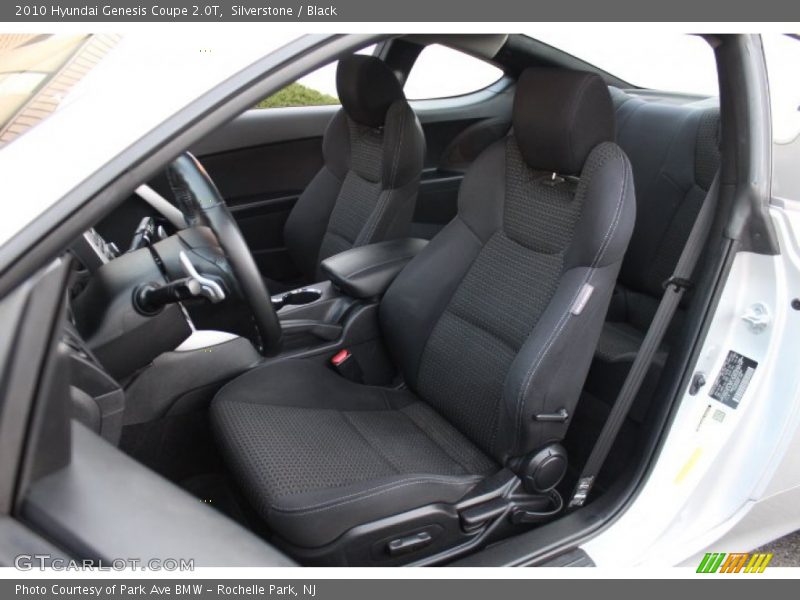 Silverstone / Black 2010 Hyundai Genesis Coupe 2.0T