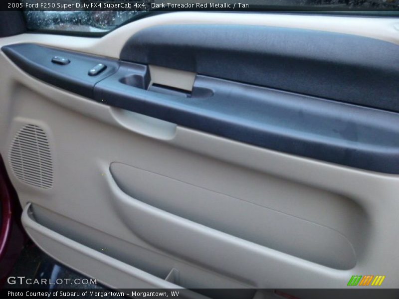 Dark Toreador Red Metallic / Tan 2005 Ford F250 Super Duty FX4 SuperCab 4x4
