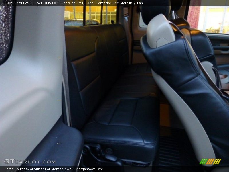 Dark Toreador Red Metallic / Tan 2005 Ford F250 Super Duty FX4 SuperCab 4x4