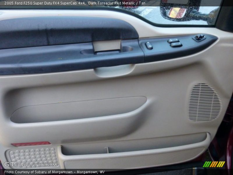 Dark Toreador Red Metallic / Tan 2005 Ford F250 Super Duty FX4 SuperCab 4x4