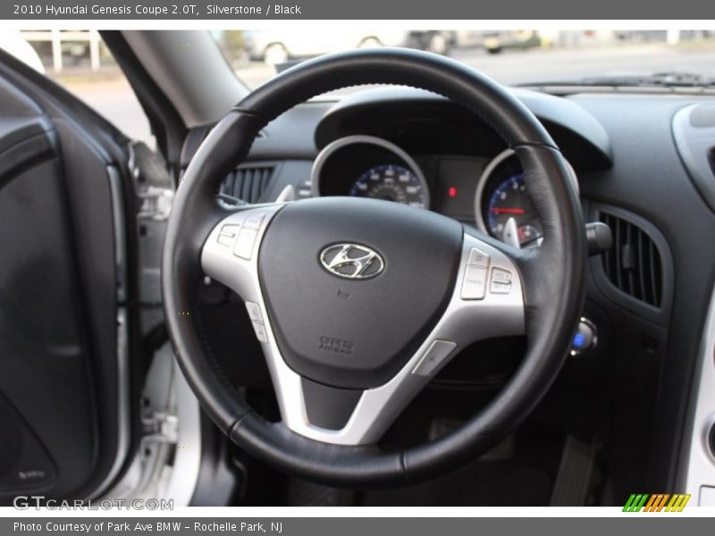 Silverstone / Black 2010 Hyundai Genesis Coupe 2.0T
