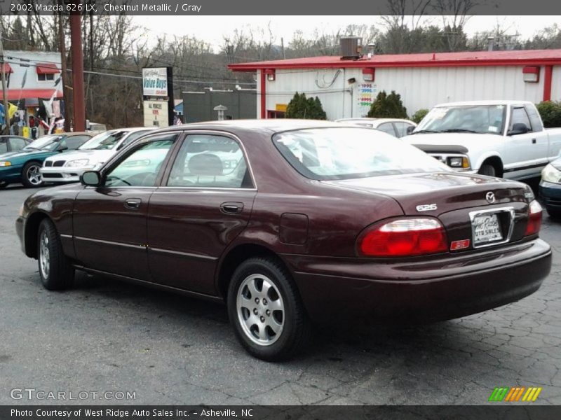 Chestnut Metallic / Gray 2002 Mazda 626 LX