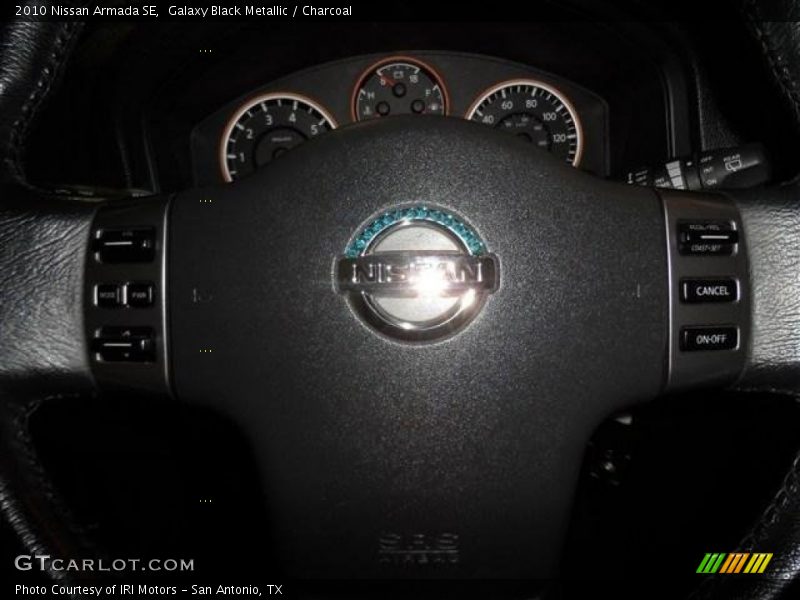 Galaxy Black Metallic / Charcoal 2010 Nissan Armada SE