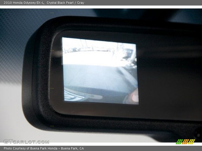 Crystal Black Pearl / Gray 2010 Honda Odyssey EX-L