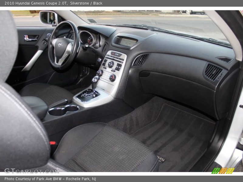Silverstone / Black 2010 Hyundai Genesis Coupe 2.0T
