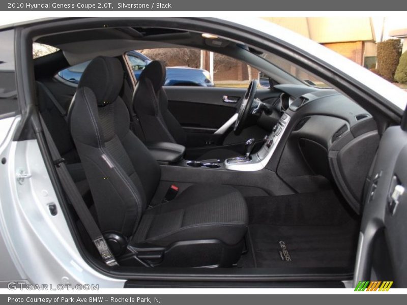 Silverstone / Black 2010 Hyundai Genesis Coupe 2.0T